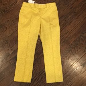 Banana Republic Brocade Crop Pants